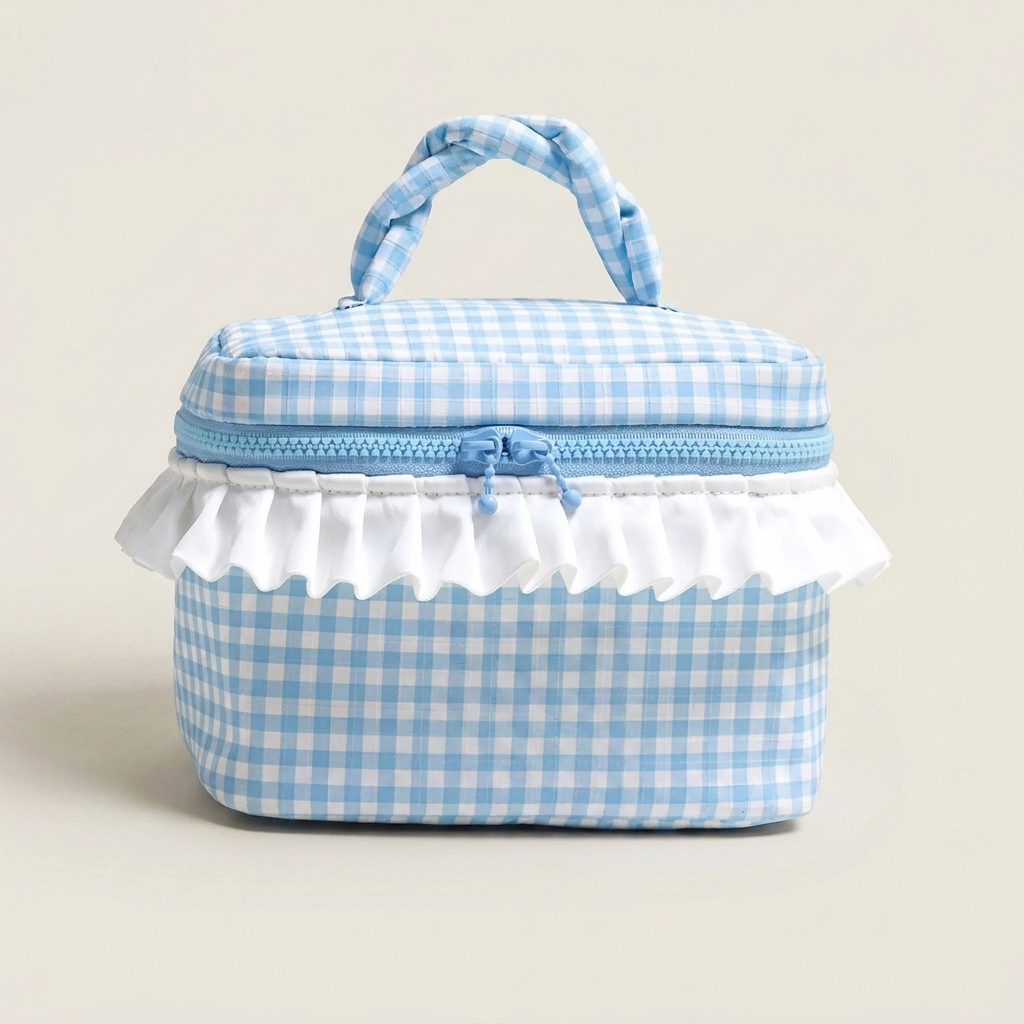 Twist Ruffled Baby Blue