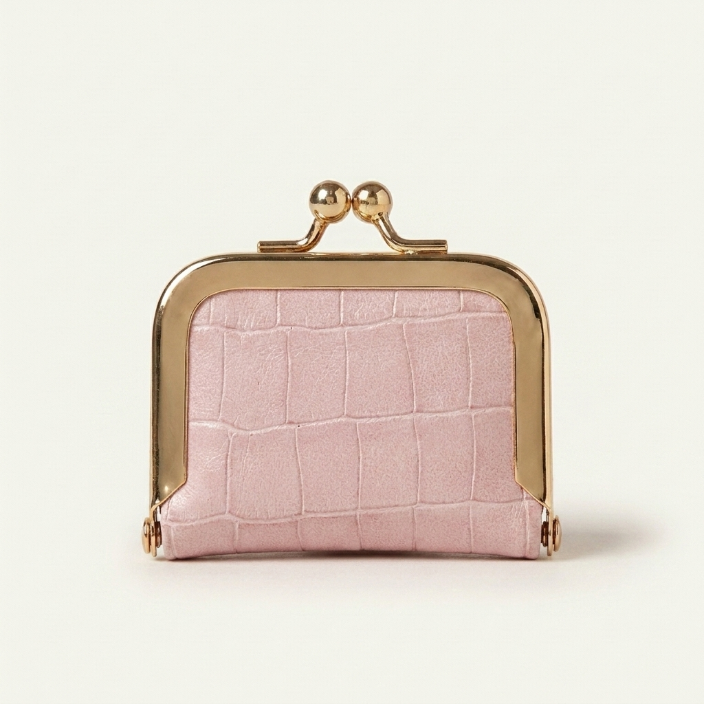 Mini Jewelry Pouch Rose Croc