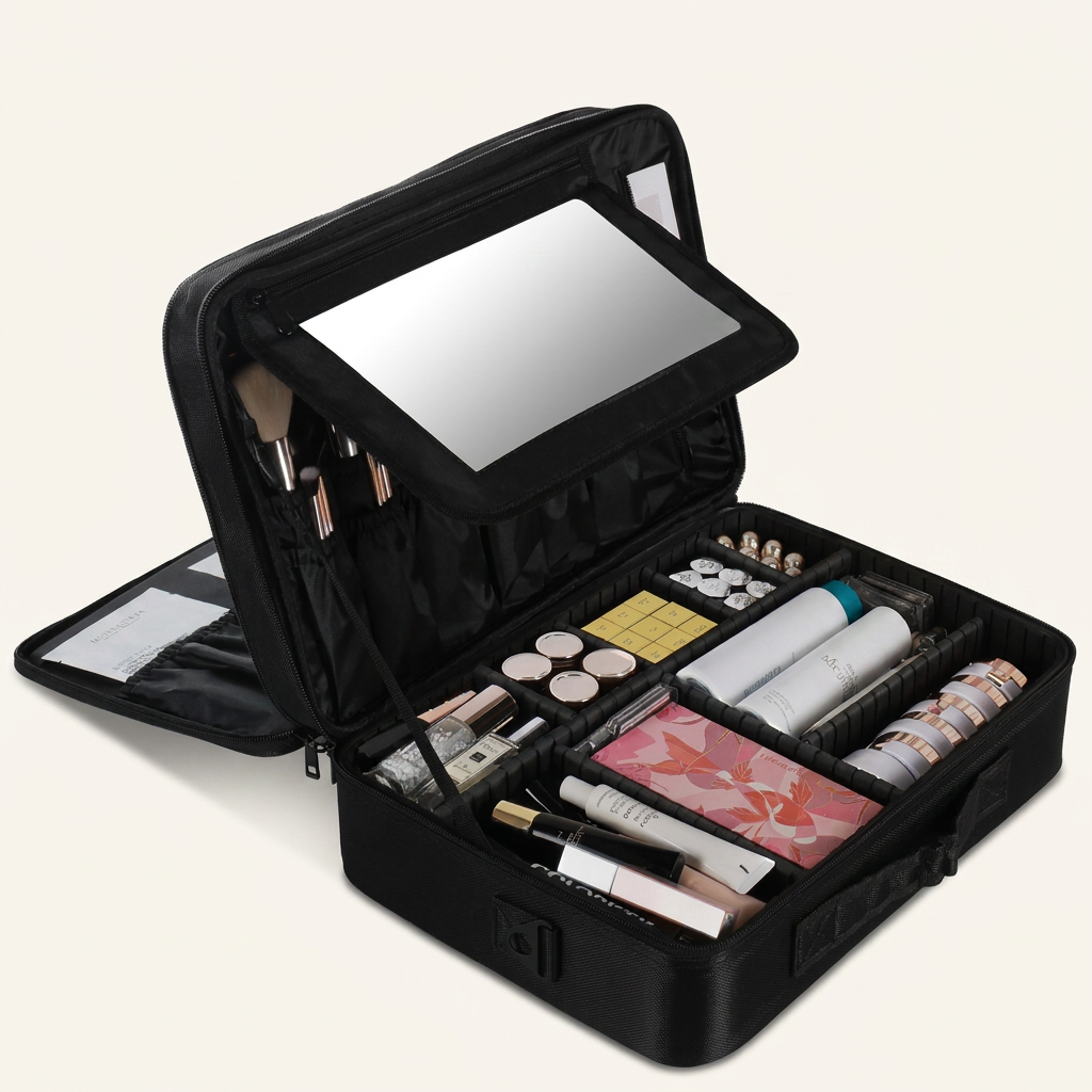 Professional Folded Compartment Noir