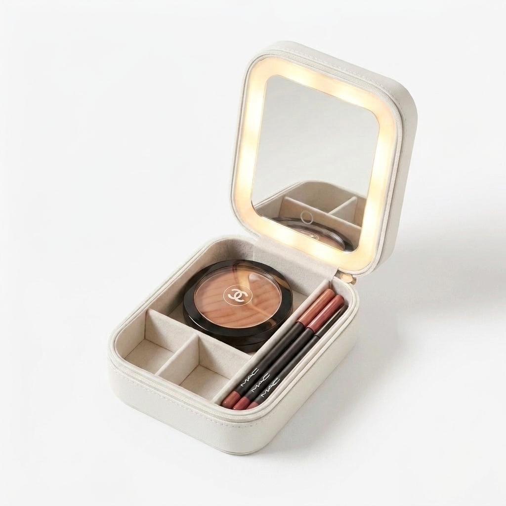 Mirror On The Go Blanc